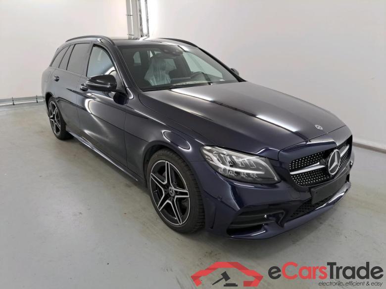 Mercedes C 200d AMG Night LED-Xenon Navi 1/2 Sport-Leather-Alcantara KeylessGo Camera Klima PDC ... #2