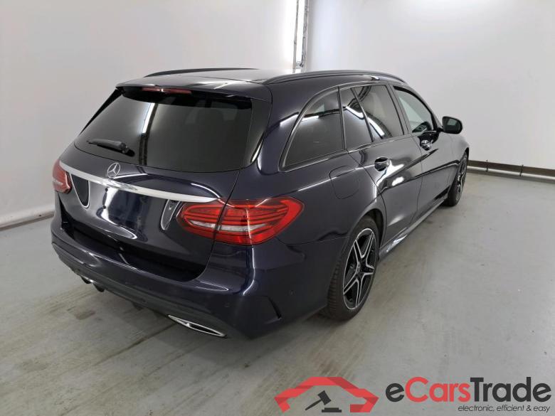 Mercedes C 200d AMG Night LED-Xenon Navi 1/2 Sport-Leather-Alcantara KeylessGo Camera Klima PDC ... #3