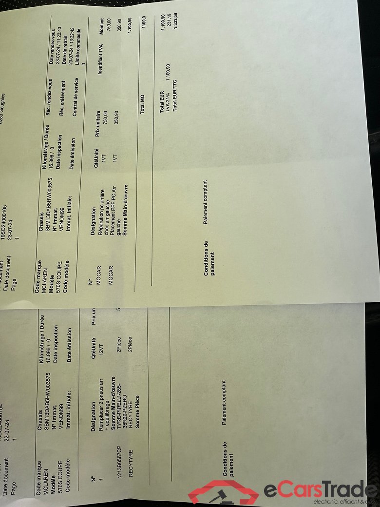 MCLAREN 570 570s MSO #5