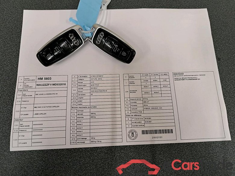 AUDI - AUD Q8 55 TFSI e 381PK E Quattro Tiptronic S Line Pack Desire With Ventilated Heated Massage S Seats & Advanced & Assistance City & Soft Close & Assistance Parking & B&O 3D & Towing Hook * HYBRID * #4