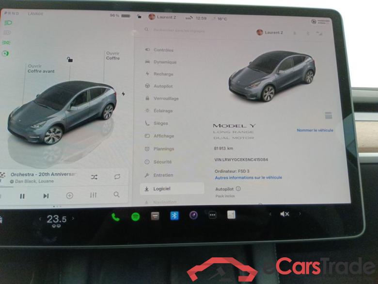 TESLA MODEL Y 72.5 kWh Dual Motor Long Range (324 kW) 5d #6 TESLA MODEL Y 72.5 kWh Dual Motor Long Range (324 kW) 5d #6