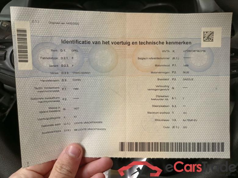 Opel Combo 1.5 Turbo 55kW 2.0T L1H1 Edition 4d #4