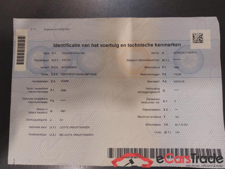 VOLKSWAGEN Transporter T6.1 1200 Caravelle Swb Caravelle Dubbele Cabine Highline - 2.0 TDi - 150 pk - DSG - Korte Wielbasis #6