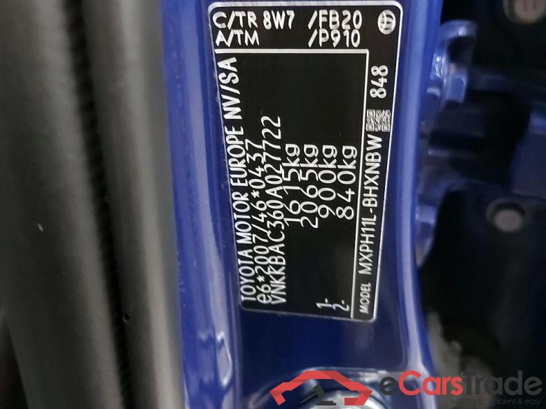 TOYOTA - TOY YARIS 1.5 VVT-i Hybrid 116PK e-CVT Dynamic With Touch 2Go Nav #6