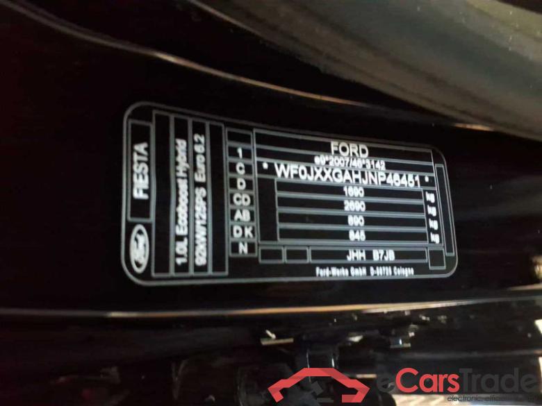 Ford Fiesta (CE1)(2017->) DE - LimS5 1.0 EcoBoost M-Hybrid EU6d, ST-Line (EURO 6d), (Facelift) 2021 - 2023 #4