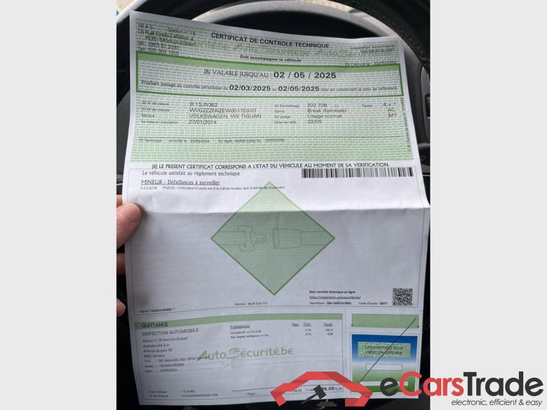 VOLKSWAGEN Tiguan Tiguan Sport & Style 2.0 TDI BlueMotion Technology 81 kW (110 ch) 6 vitesses manuel #3