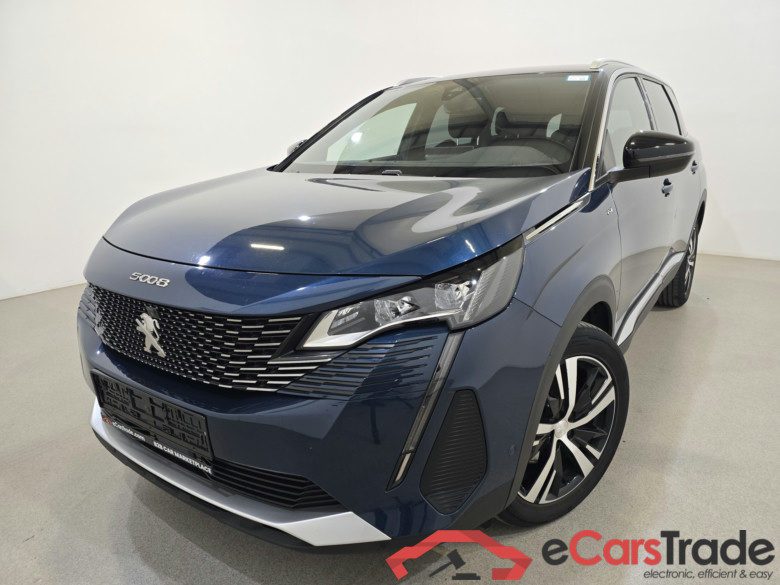 Peugeot 5008 1.6 PureTech 180Hp GT-Line 7PL Aut. LED-Xenon I-Cockpit Ambient Navi 1/2 Sport-Leather-Alcantara KeylessGo Camera Klima PDC ...
