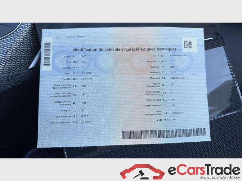 BMW 3 SW PHEV (G21) Touring 330eXAS PHEV #3