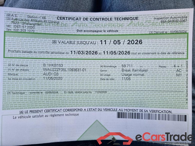 AUDI Q3 Audi Q3   35 TDI quattro 110(150) kW(ch) 6 vitesses #6