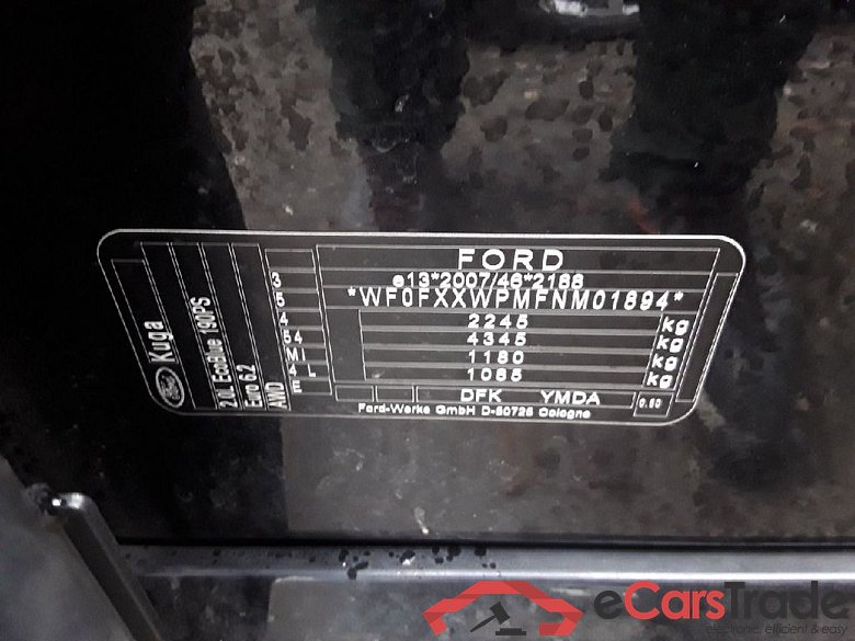 Kuga Vignale 2.0 EcoBlue 140KW AT8 E6d #5