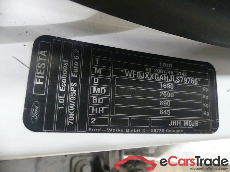 Fiesta Cool & Connect 1.0 EcoBoost 70KW MT6 E6dT #5