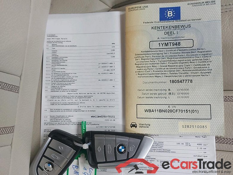 BMW - BMW 5 TOURING 518dA 136PK Luxury Line Pack Business With Heated Seats & Driving Assistance & Parking Assistant Pack & SunRoof #4