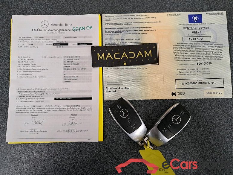 MERCEDES - MER C BREAK 180 d 122PK 9G-TRONIC Business Solution & Towing Hook #4