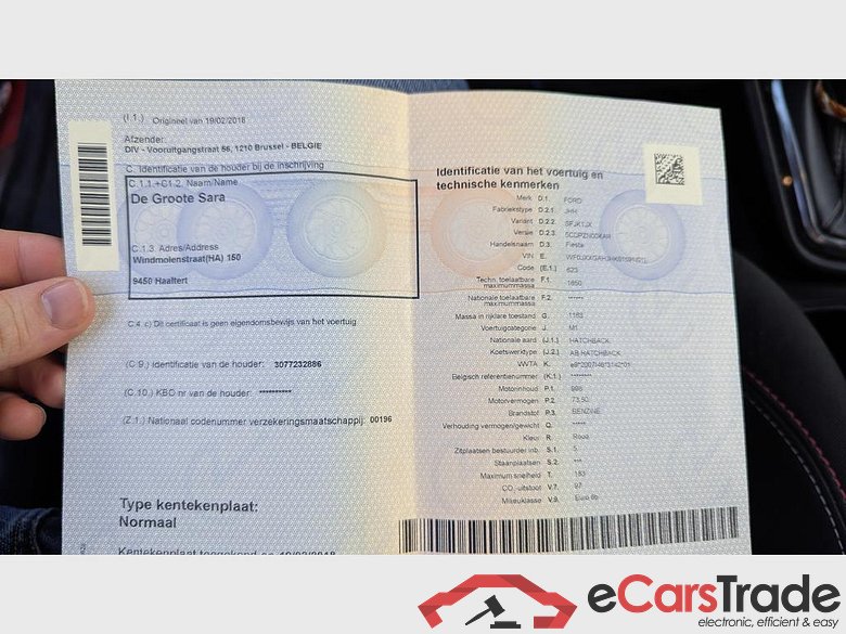 FORD Fiesta Fiesta 1.0 EcoBoost Business Class #5