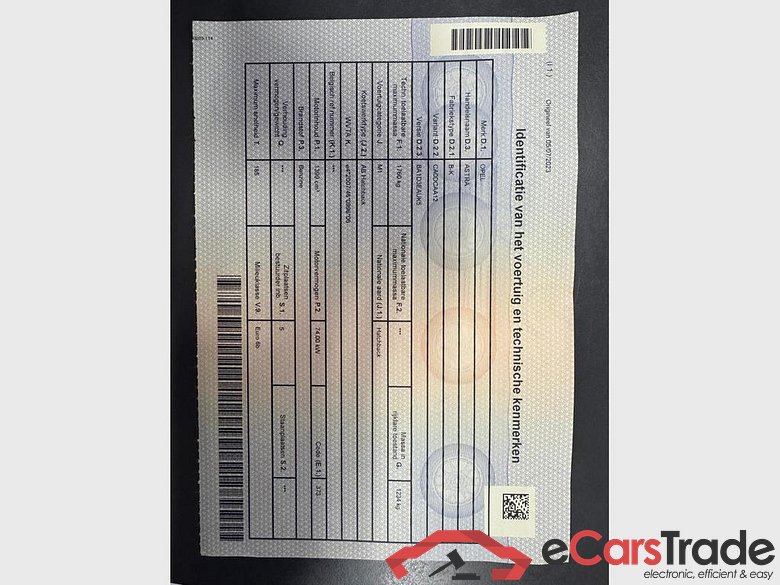 OPEL Astra Astra 1.4i Comfort #5