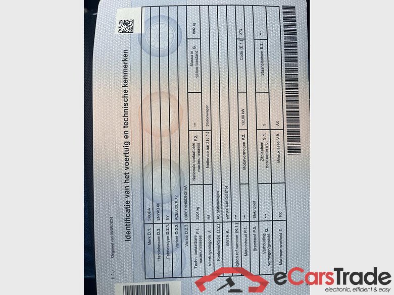 SKODA Enyaq Enyaq 60 Go 62kWh 132kW (179ch) 1v #6