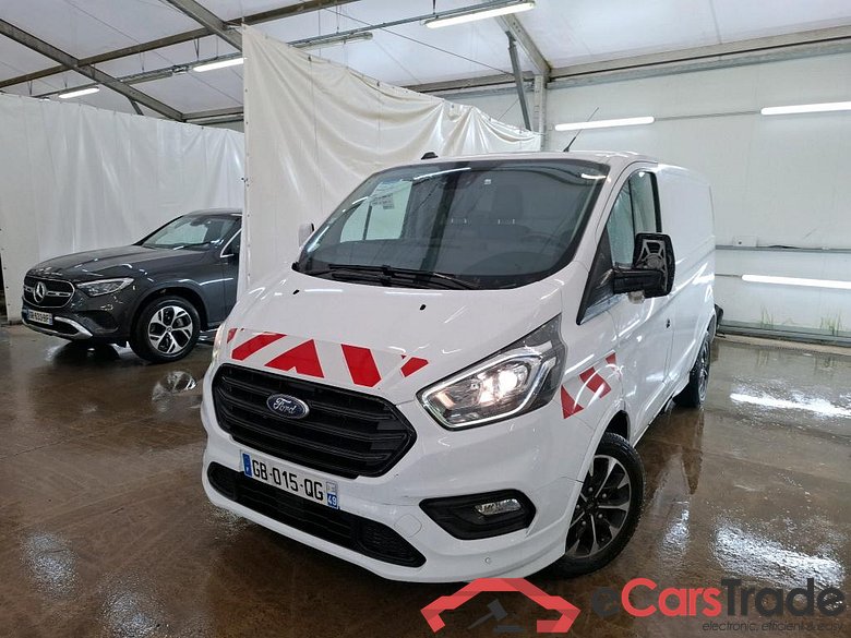 FORD Transit Custom / 2018 / 4P / Fourgon tôlé 2.0 ECOBLUE 185 320 L1H1 AUTO SPORT #1