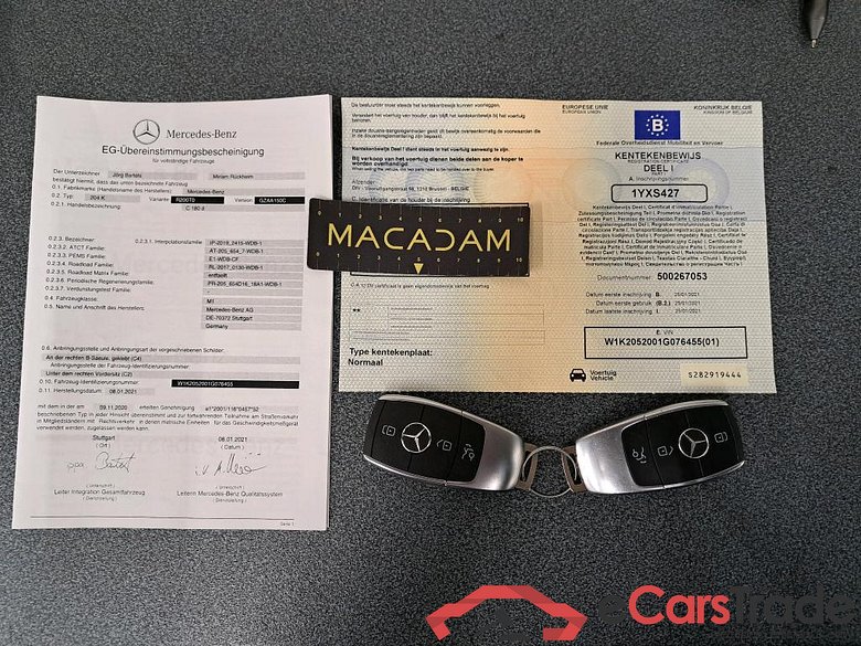 MERCEDES - MER C BREAK 180 d 122PK Business Solution #4