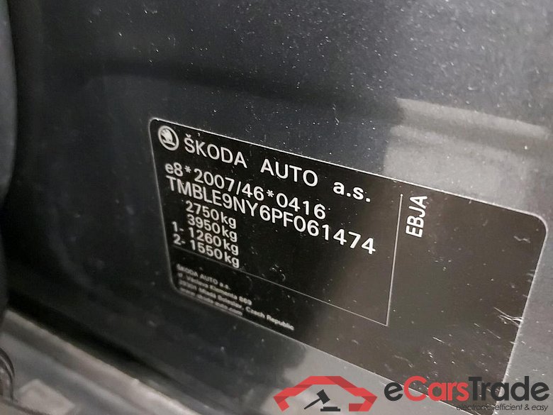 SKODA - SKO ENYAQ iV 80 X  265PK Sportline With Heat Pump & Drive Sport Plus & Convenience & Comfort Seat Plus & Assisted Drive & Family & Transport Pack & Electric Foldable Towing Hook * ELECTRIC * #6