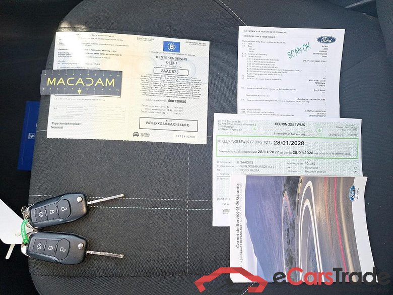 FORD - FOR FIESTA EcoBoost 95PK Connected & Seat Pack & Winter Pack & Front & Rear Park Sensors * PETROL * #4