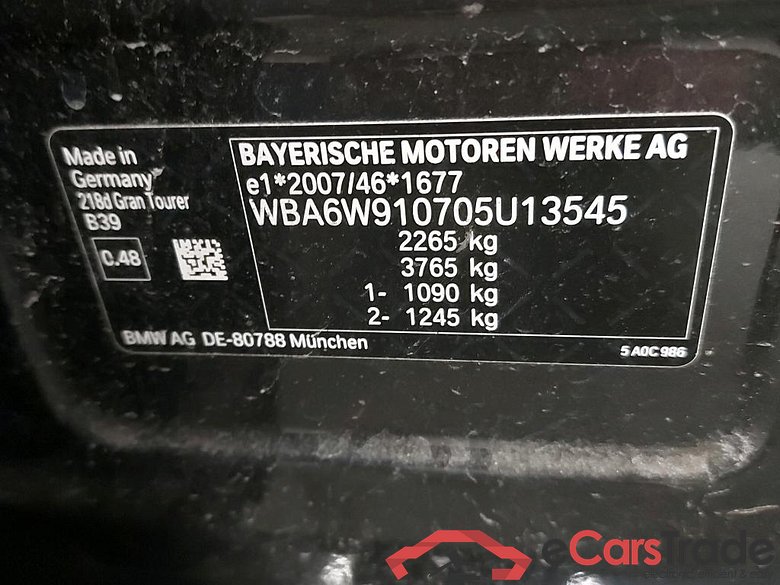 BMW - BMW 2 GRAN TOURER 218d 136PK Advantage Pack Business & LED & 7 Seating Capacity #6