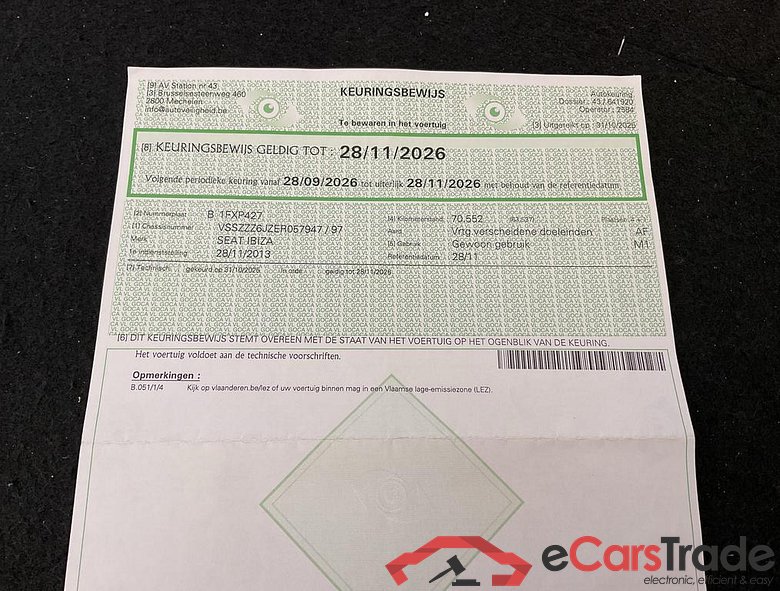 SEAT Ibiza SC Ibiza SC Style 1.4 12V 85CV (63kW) MANUELLE 5v #6