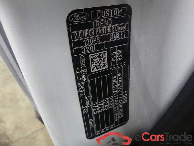 FORD Transit Custom 320 L2H1 LKW VA Trend 4d 96kW #5