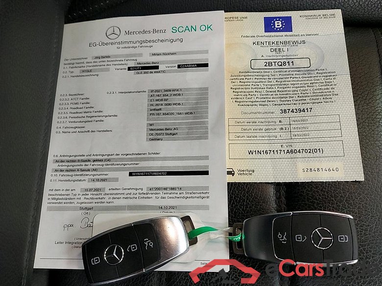 MERCEDES - MER GLE 350 de 320PK DCT 4MATIC Business Solution With Leather Pack & Smartphone Integration * HYBRID * #4