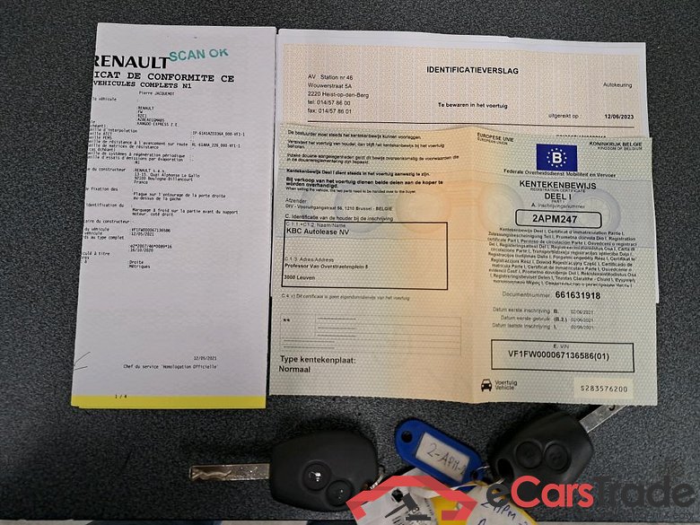 RENAULT - REN KANGOO EXPRESS COMBI  ZE 33 Maxi  5 places B-Buy 60PK & Alize Pack  * ELECTRIC * #4