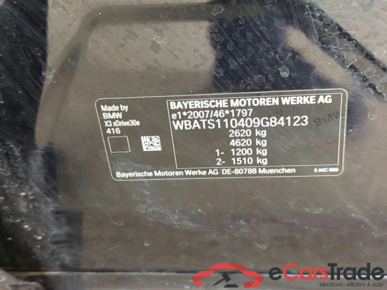 X3 xDrive 30 e M Sport 2.0 215KW AT8 E6d #4