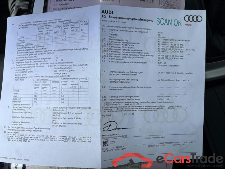 AUDI A1 Citycarver 30 TFSI S tronic (EU6AP) #6