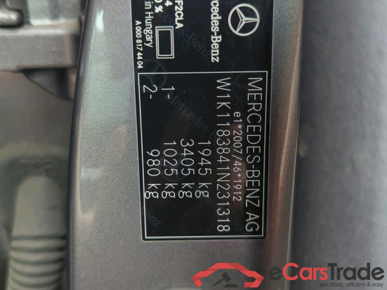 MERCEDES-BENZ CLA-klasse 100 kW #3