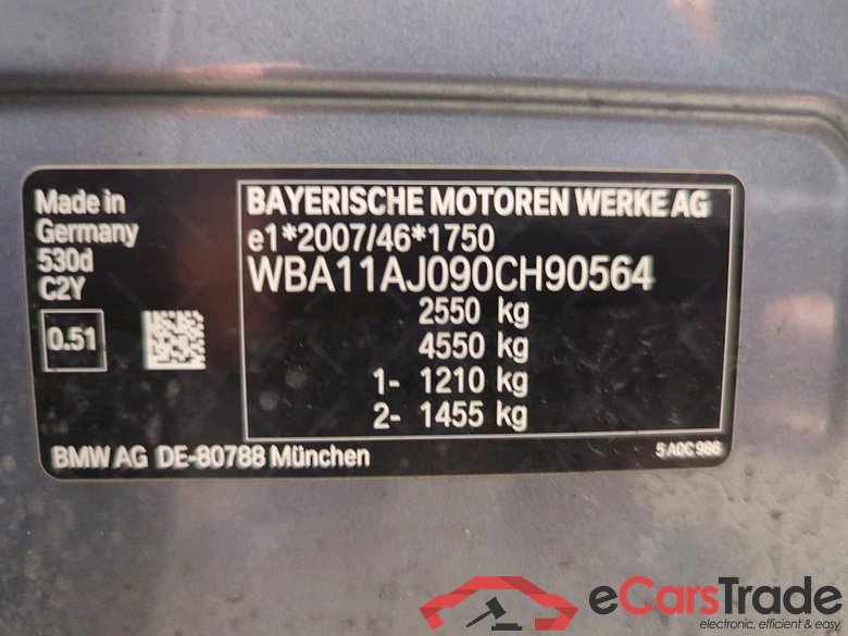 Baureihe 5 Touring 530 d 3.0 210KW AT8 E6d #4
