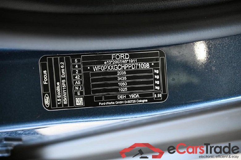 Focus Turnier Titanium X 1.5 EcoBlue 85KW AT8 E6d #5