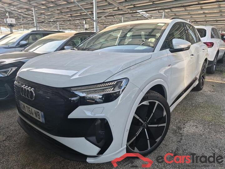 Audi Q4 E-tron 40 S-Line LED-Matrix Virtual Navi-Pro 1/2 Sport-Leather-Alcantara Camera KeylessGo Klima PDC ...
