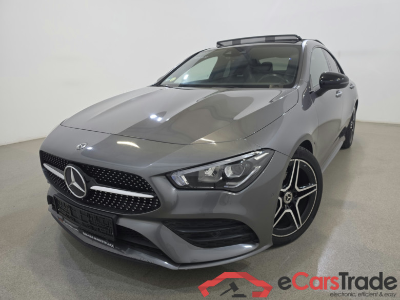 Mercedes CLA 180d AMG Night Aut. Pano LED Widescreen Ambient Navi 1/2 Sport-Leather-Alcantara KeylessGo Camera Klima PDC ...