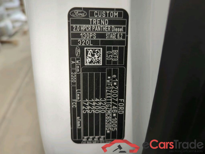 Transit Custom Kasten 320 L2 Trend 2.0 TDCi 96KW AT6 E6dT #4