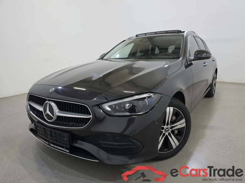 Mercedes C 300e Avantgarde Aut. Pano LED-Digital Ambient Navi Sport-Leather KeylessGo Camera 360 Klima PDC ...