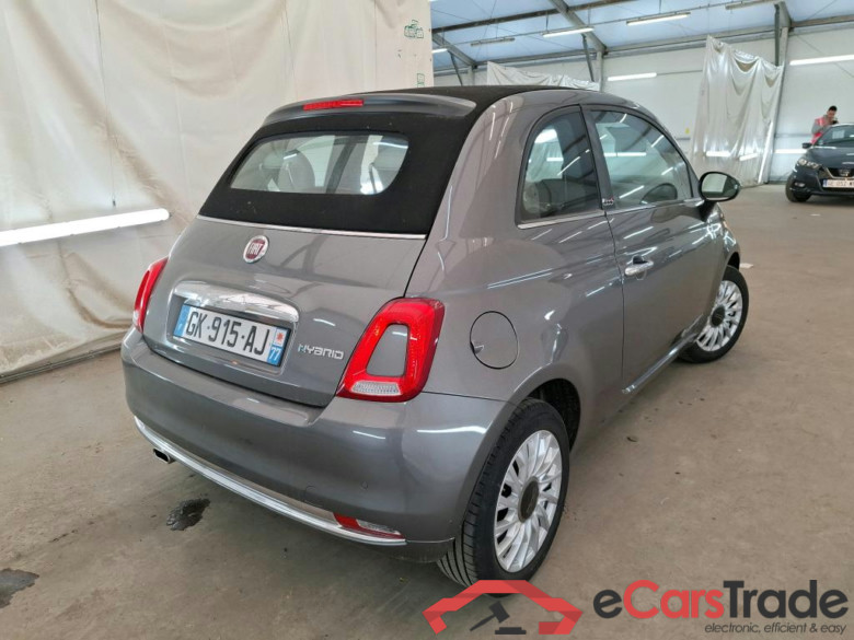 FIAT 500C 2015  2P  Cabriolet Hybrid 1.0 BSG 70 ch Dolcevita #3