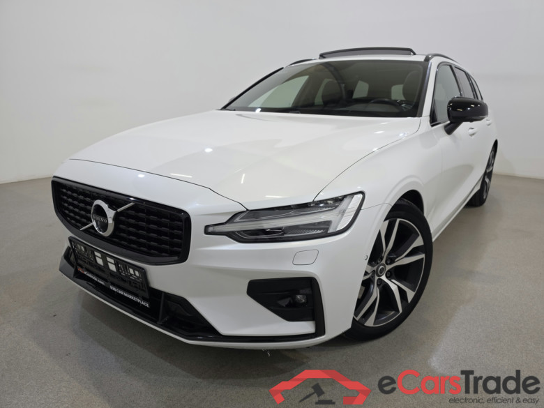 Volvo V60 2.0 B4 R-Design Aut. Pano LED Virtual ACC Navi Sport-Leather KeylessGo Camera Klima PDC ... #1