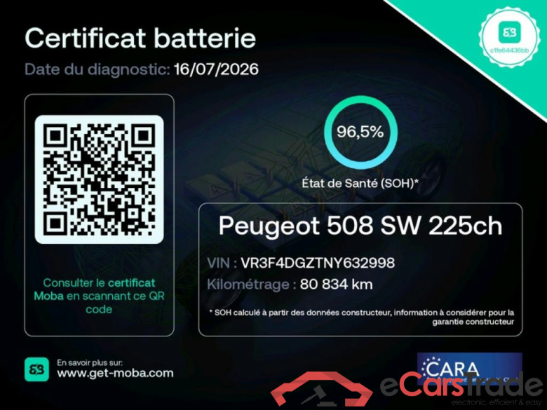 PEUGEOT 508 SW / 2018 / 5P / Break HYBRID 225 E-EAT8 Allure Pack #2