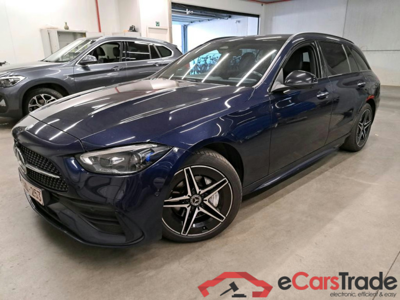 Mercedes C 300e Plug-In Hybrid AMG Night Aut. Pano LED-Digital Head-Up Widescreen Ambient Navi Sport-Leather KeylessGo Camera 360 Klima PDC ... #1