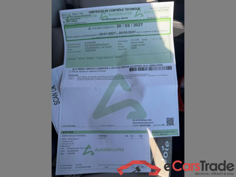 VOLKSWAGEN Caddy Cargo Dsl Caddy Cargo 2.0 TDi 75kW 102pk 6V #5