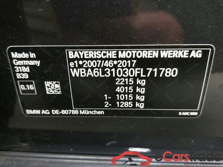 BMW - BMW 3 TOURING 318dA 136PK Business Edition Advantage & Pack Business & Head Up & Nav Pro & PDC Front & Rear #6