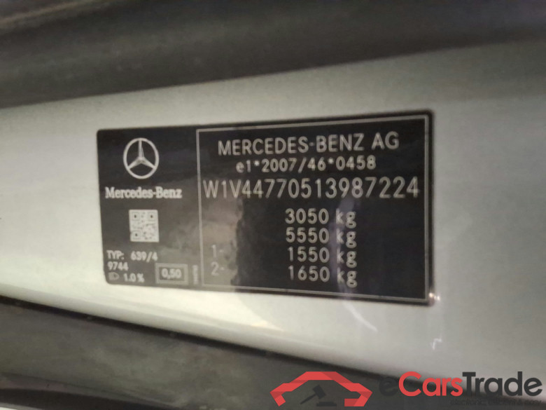MERCEDES-BENZ VITO 2.0 100KW 114 CDI LWB MIXTO L3 #4