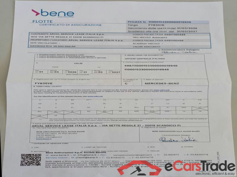 MERCEDES-BENZ VITO 2014 FURGONE 114 CDI LONG