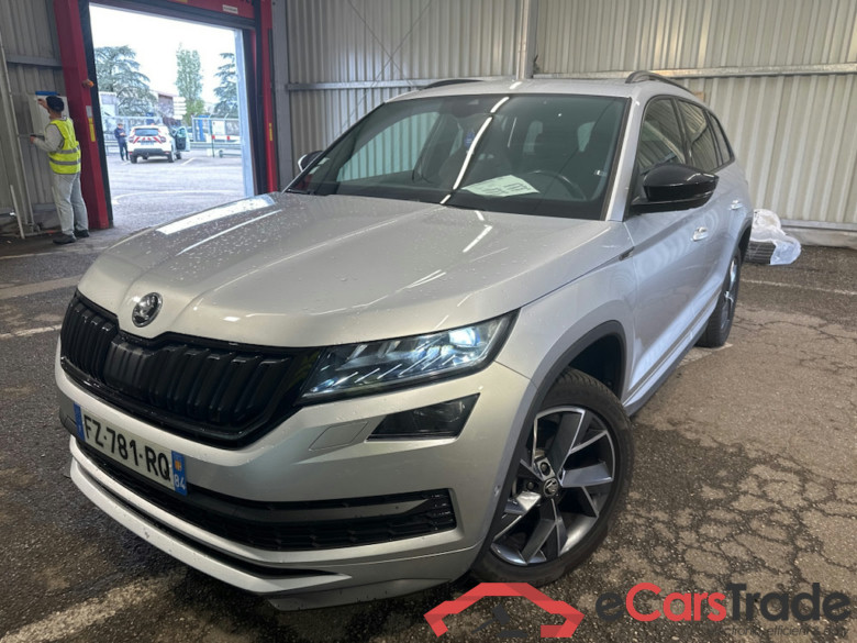 Skoda Kodiaq 2.0 TDI SportLine 7PL Aut. Pano LED-Matrix Virtual Navi Canton 1/2 Sport-Leather-Alcantara KeylessGo Camera Klima PDC ... #1
