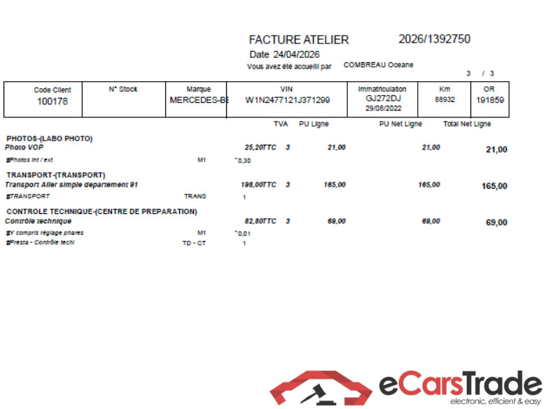 GLA / 2020 / 5P / SUV 2.0 GLA 200 D BUSINESS LINE DCT / PRÊT A VENDRE #4