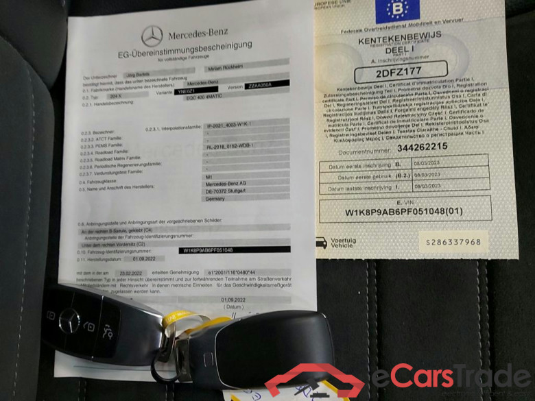 MERCEDES - MER EQC 400 4MATIC Business Solution AMG 408PK & Business Solution Plus & Driving Assistant Pack & Smartphone Integration & 20 Inch * ELECTRIC * #4