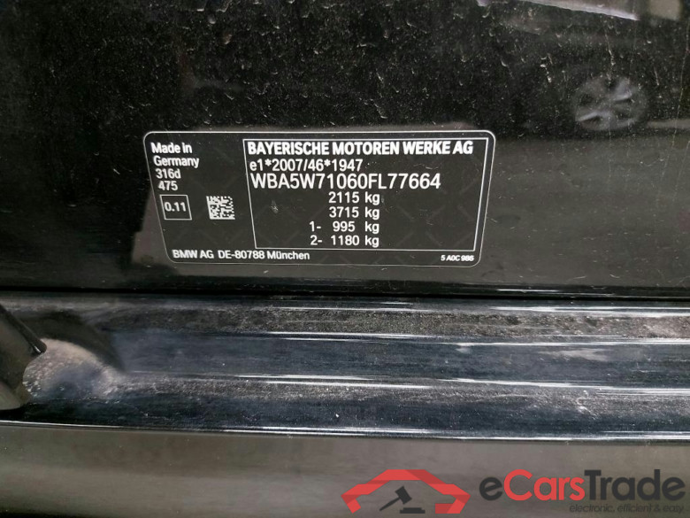 BMW - BMW 3 BERLINE 316dA 122PK Business Edition With Heated Sport Seats & PDC Front & Rear #6